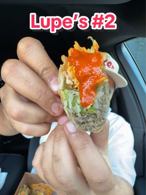 Are these the best crispy tacos in LA??? 📍Lupe’s #2 #foodreview #mukbang 