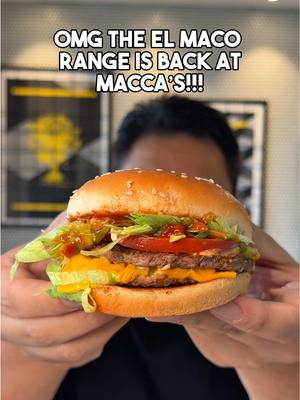 OMG the El Maco range is BACK at Macca’s 🔥 With NEW menu items too… I had to try the whole range 🤤 Head into @McDonald’s Australia to check it out while it’s here!  #MaccasPartner #placesinsydney #sydneyfoodies #ad 