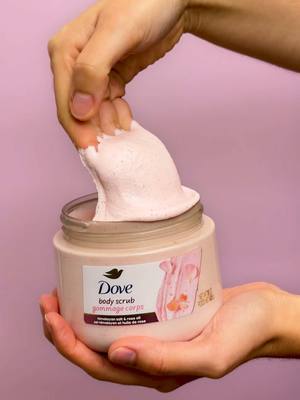 Actual footage of us squeezing the most out of January.  #Dove #ShowerTok #BodyScrub 