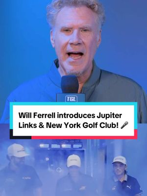 Does it get much better than having #WillFerrell in the house? We don’t think so 🤩 #TGL #golf 