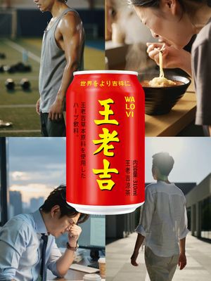 4つの方法、一本の王老吉！ #王老吉 #仕事 #爽快 #飲み物 #中華名物 #純天然 #美味しい
