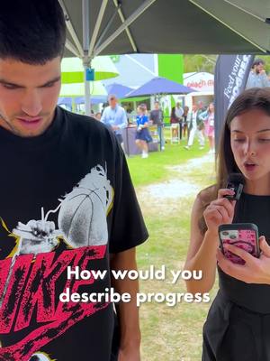YoPRO served up at the AO today 🎾 A big day at the @Australian Open with our brand ambassador @Carlos Alcaraz 🧠❤️🥚🥚 and Team YoPRO, driven by progress. We’ll be here for the remainder of the tournament, will you? Find us at TOPCOURT. #YoPRO #CarlosAlcaraz #FeedYourProgress #AO26 #AustralianOpen 