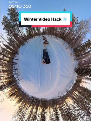 One camera - a million possibilities 😍 The Osmo 360 by @DJI Official lets you film your surroundings from every possible angle you can imagine 😊 The quality is incredibly - even in low light situations thanks to the 1/1,1-inch sensor!  ✨It’s super easy to use: - hold the camera plus stick above or in front of you  - choose your favorite perspective after shooting - it’s super easy via the DJI Mimo App - the stick will automatically be removed from the footage #osmo360 #dji #djiOsmo360 #videotutorial behind the scenes video tutorial, winter travel @DJI Osmo @DJI DE | AT | CH 