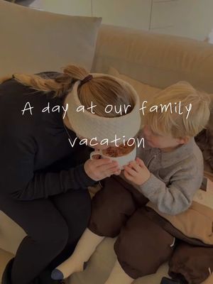 A day at our family vacation ❤️