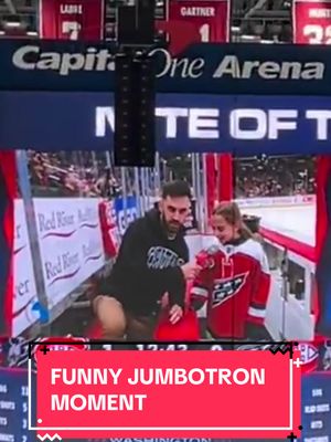 This little hockey fan on the jumbotron made everyone’s night. 😭 (Via: @celesnoopy / x)