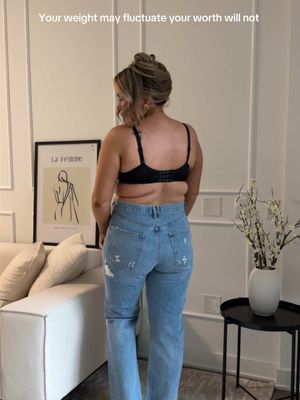 Your weight may fluctuate your worth will not // midsize outfits #grwm #outfit #midsize 