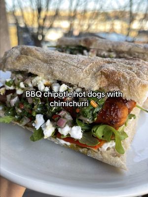 Sticky chipotle glazed Like Hot Dogs with a bright chimichurri drizzle nestled in a crusty bun with creamy feta…worth staying in on a Friday night for! ✨ When it comes to Jan and exploring life with a little less meat on our plates, it’s always good to have something you can turn to in the freezer that makes cooking up a weekend treat that much easier and means you won’t end up ordering food in. We want uncomplicated, satisfying food that curbs cravings and hits all the right notes. These Like Hot Dogs make the dreamiest base for this sandwich...when glazed in a sticky sauce you get big flavour and the perfect bite from the sausages. Lucky for you these bags are on promotion in Jan (!!!) so if these are a bit of you, head down to the shop then treat yourself to this. You’ll have a great time, I promise. #ad Full recipe in bio!!