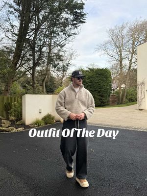 Outfit Check - Breakdown below Cap - Represent 47 New York  Fleece - MKI Wool Fleece  Pants - About Blank Denim Shoes - Ugg Tasman Hybrid  #fyp #mensoutfit #mensfashion #outfitinspo #StreetStyle @MKI MIYUKI ZOKU @a:b @Represent Clo 