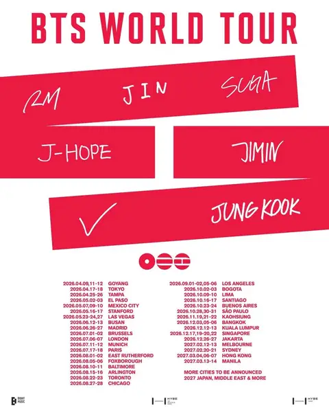 Where are you catching BTS? Drop your city below so we can see where the purple wave is heading. #SeatGeek #bts2026worldtour #btspresale 
