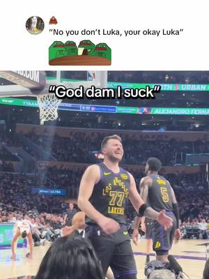 Whole crowd jumped to Luka’s defense 🤣 (via @CourtVision)  #NBA #lukadoncic #lakers 