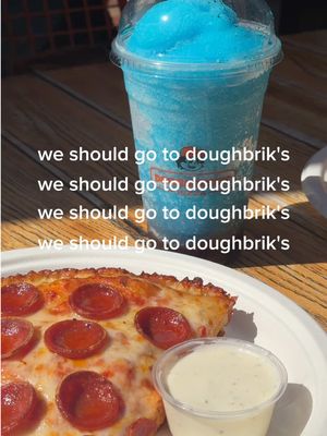 This is your sign #doughbrikspizza #daviddobrik #pizza 