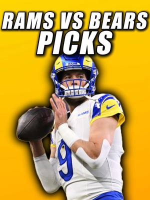 Rams vs Bears Divisional Picks January 18 Davante Adams more than 53 Receiving Yards - He’s hit this in 6 of his last 8 games - With temperatures as low as 2 degrees they will lean on their veteran - He played in cold weather his entire career Matt Stafford not to Throw an Interception - He has only thrown 1 pick in the playoffs in the last 3 years Colston Loveland more than 54 Receiving Yards - In his last 3 games he’s averaging 13 targets and over 100 yards -The Rams are 20th against the pass Cairo Santos more than 6.5 Kicking Points