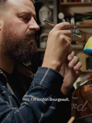 Airbrush artist, @Jordon Bourgeault used the Ford F-150® Tremor® as inspiration for his latest creation: a handmade, one-of-a-kind goalie mask. Here’s how it turned out.