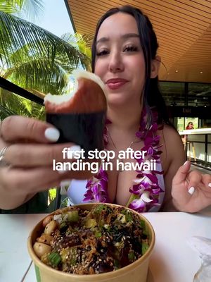 eating my weight in poke until further notice #poke #hawaii #hawaiian #hawaiianfood #honolulu 