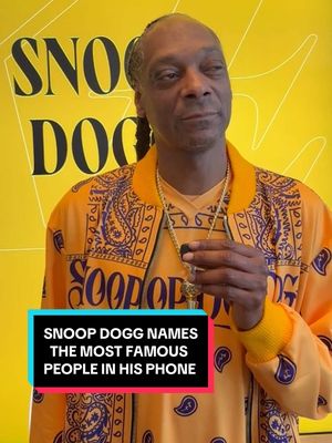 Who’s the most famous person in Snoop’s phone? #lakers #lukadoncic