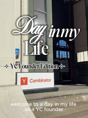 week #1 down in YC  #yc #Tech #startup #Vlog 