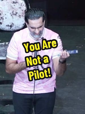 Last time it was a vet. This time, meet his cousin…  the pilot. Grape!  #standup #standupcomedy #ukcomedy #crowdwork #comedy 