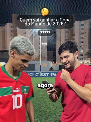 Quem vai ganhar a Copa do Mundo 2026? 🧐 @Luva (Lai) mandou o papo