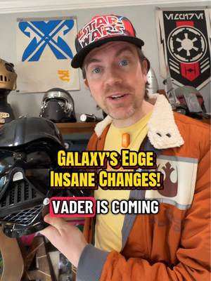The @Disney Parks is changing Glaxay’s Edge timeline at Disneyland, to include the Original Trilogy. This will change everything. What are your thoughts? #starwars #disneyland #darthvader #galaxysedge 
