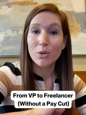 From VP to top-rated freelancer, and here's how ✨