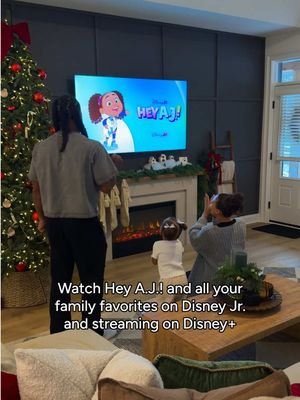 Starting off the New Year right with #DisneyJr Watch #HeyAJ and all of your favorites now on @Disney Jr. and @Disney+ #DisneyPartner 