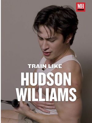 Heated Rivalry star Hudson Williams breaks down the full body workout he likes to hit to build muscle. Plus, we learn a bit about his season two training goals. Watch his full #TrainLike video at link in bio. #heatedrivalry #hudsonwilliams #workout 