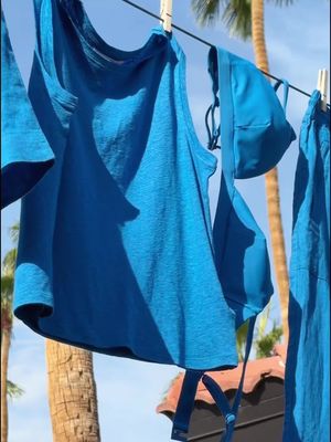 Easy, breezy, Breaker. Hanging out in our latest shade of blue.