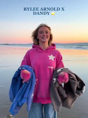 “Lucky Stars”.. Rylee Arnold x Dandy ⭐️🩷@Rylee Arnold dropping 1/17 at 9 am pst!!  #hoodie #stars #dwts #rylee #ryleearnold 