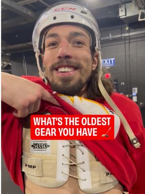 Might be time to retire some of the gear 😭 #calgaryflames #fyp #NHL 