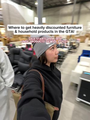 Grand Liquidation in Richmond Hill 🛒💥 Massive warehouse + aggressive discounts on furniture & home stuff 😮‍💨 Starts Jan 14 — first come, first served ‘til it’s gone  📍 50 Fulton Way, Richmond Hill 🕒 Open daily — Weekdays 10AM–8PM | Weekends 10AM–6PM