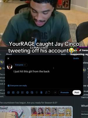 Bros cooked 😭 ( twitch - yourragegaming ) #yourrage #jaycinco #trending #fyp 