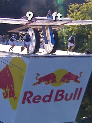 if it flies, it flies 🤷 #redbull#givesyouwiiings#energydrink#redbullflugtag#flugtag