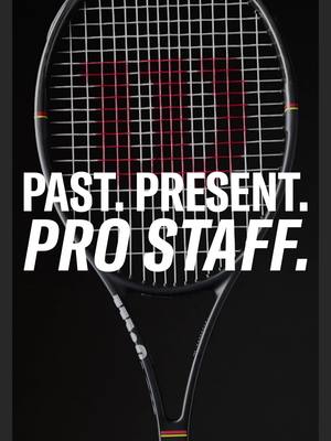 🔴 Timeless for all time 🟡 Modern performance meets vintage aesthetic in our all-new Pro Staff Classic. Legend points if you can name previous version inspirations for the design 💬