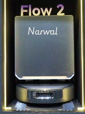 Narwal Flow 2 first look! One of our favorite robot vacuums is getting an upgrade this year! #ces2026 #narwal #smarthometechnology