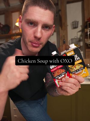 AD | Creamy Chicken and Orzo Soup 🍲 •⁠ ⁠2 large chicken breasts •⁠ ⁠2 @oxo_uk Chicken Bone Broth •⁠ ⁠1 tablespoon olive oil •⁠ ⁠1 small onion finely diced •⁠ ⁠2 garlic cloves finely sliced •⁠ ⁠2 carrots diced •⁠ ⁠2 celery sticks diced •⁠ ⁠120 grams orzo •⁠ ⁠Large handful of baby spinach or parsley •⁠ ⁠1 teaspoon dried thyme •⁠ ⁠Zest of one lemon •⁠ ⁠Salt and black pepper •⁠ ⁠Fresh parsley for serving 1.⁠ ⁠Poach the chicken Pour both packs of OXO Chicken Bone Broth into a deep saucepan. Bring to a gentle simmer. Lower in the chicken breasts, cover with a lid and cook for about fifteen minutes until fully cooked and very tender. Lift out and set aside. Do not discard the broth.       2.    Build the base Place another large pot on medium heat with the olive oil. Add the onion, carrots and celery with a pinch of salt. Cook for about eight minutes until soft and glossy. Add the garlic and thyme and cook for one minute.       3.    Add the orzo and broth Pour the poaching broth straight into the vegetables. Stir in the orzo. Let it simmer for around ten minutes until the orzo is soft and the broth thickens naturally.       4.    Shred and enrich Shred the poached chicken with two forks. Stir it into the pot along with the cream, spinach and lemon zest. Let everything warm through for about two minutes until the spinach wilts.       5.    Finish and serve Taste and season with more salt, pepper, crème fraiche or yogurt and lemon if you like. Serve in deep bowls with parsley on top. #MadewithXOX #EffortlessFlavour #BoneBrothGoodness 
