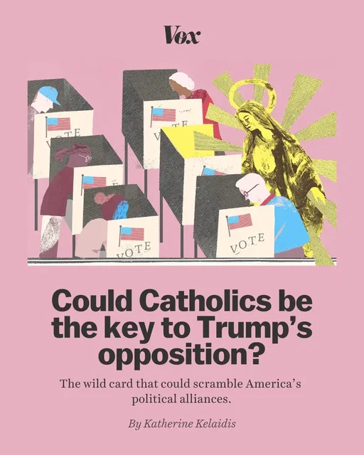 The religious right has defined American Christianity for half a century, reshaping politics, theology, and culture in its own image. But as Trump’s second administration pushes the coalition into increasingly extreme territory, new cracks are appearing. Mainline Protestants, though diminished, are asserting themselves, and Catholics are showing signs of resistance, a resistance that might even lead them into a new coalition. And if the history of the religious right teaches us anything, it is Catholics who are the key. A new faith-based opposition is still fragile, but if it can form, it could redefine both American Christianity and American politics. Read more at the link in our bio. 🎨: Nicholas Stevenson/Folio Art for Vox #catholics #catholictiktok #catholicism #Americanpolitics #religious 