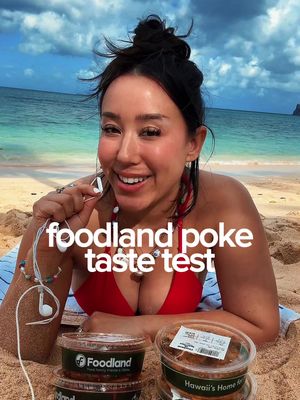 foodland poke taste test #hawaii #foodland #poke #tastetest #hawaiianfood 