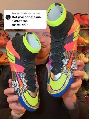 Replying to @𝐈𝐭𝐬𝐀𝐛𝐝𝐮𝐫 WHAT THE MERCURIAL?! These boots are 10 years old! 😲😲 Which boots do you want me to find next? 👀 #nikefootball #mercurial #footballboots #soccercleats #superfly  