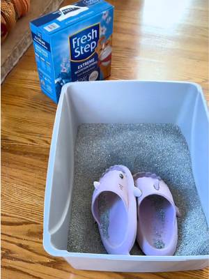 I now understand why my cat loves this box so much #freshstep #catsoftiktok #funny #viral #fyp 