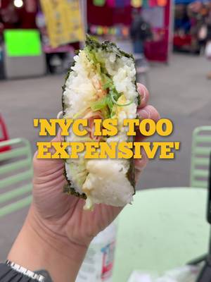 $4 onigiri in corona plaza! 