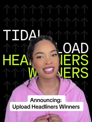 Announcing: Tidal Upload Headliners winners ⬆️ …And we're just getting started. Tidal Spotlight is back and better than ever – keep uploading, we're always listening.  Stream the Upload Headliners playlist now on Tidal. @annisse @lester @Brett Sheroky @Felix Ames @Lily Amiclo @Michi Sanz💓 @Mo J. Simpson @NNENA @sloane simon @TOP MEECH  #tidalupload #tidaluploadheadliners 