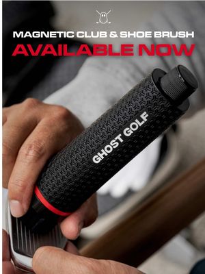 🚨THE MAGNETIC CLUB & SHOE BRUSH IS LIVE🚨 It’s finally here… the accessory your setup has been dying for. Our most innovative accessory designed to perfection. With over 400 sprays, 2 different brush heads, and an incredibly strong magnet, this brush comes in 3 colorways so you don’t have to compromise looks for performance.  We’ve thought of everything so you don’t have to. 😉 Shop the brush now on ghostgolf.com ⛳️