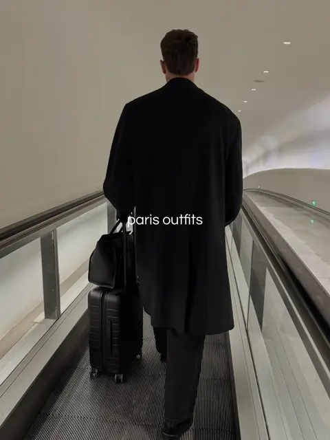 the parisian winter weather turned all of my outfits into just my coats #trenchcoat #overcoat #menswear #parisfashion 