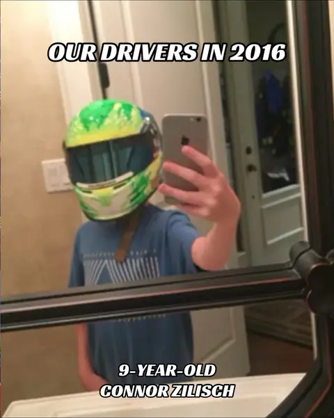 We were -5 years old #2016 #nascar #connorzilisch #svg #rosschastain