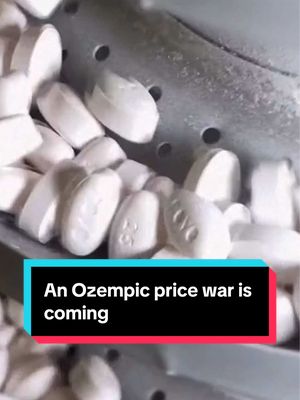 An Ozempic price war is coming. As patents on semaglutide begin to expire, generic versions could slash the cost of weight-loss drugs in markets like China, India, Brazil and Canada. #weightloss #business #health 