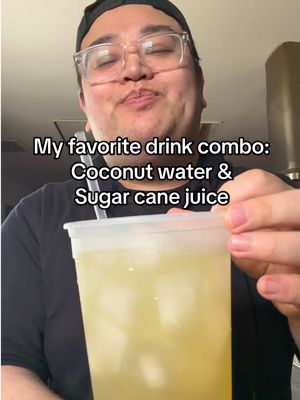 I need to restock on my coconuts to make this again!!#coconutwater #freshcoconut #sugarcane #coconut 