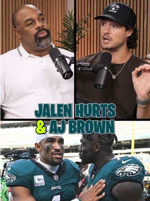 Donovan McNabb on what REALLY happened between AJ Brown and Jalen Hurts 😳  #jalenhurts #ajbrown #eaglesfootball #philadelphiaeagles #flyeaglesfly 