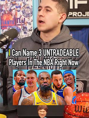 HOW MANY UNTRADEABLE PLAYERS ARE IN THE NBA RIGHT NOW? #fyp #NBA #basketball #mvp #lebronjames 