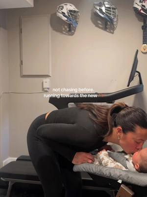 Bounce back to what? I love this new version of me and I’m going to keep running towards it #postpartum #fyp 