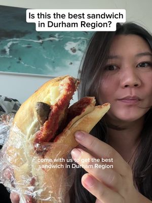 This is our fav sandwich in Whitby! 🥪 We always get the veal sandwich for only $10!! Crazy deal 👀  📍Antonios Italian Deli #durhamregioneats #antonioswhitby #whitbyrestaurants #gtaeats 